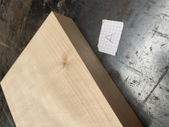 ヨーロッパメイプルの板＜A＞　木工ろくろの素材にも最適 5枚目の画像