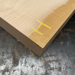 ヨーロッパメイプルの板＜H＞　木工ろくろの素材にも最適 2枚目の画像
