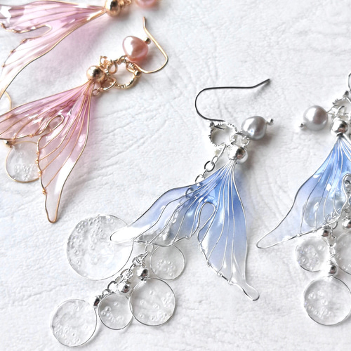 人魚の泡沫ピアス/イヤリング ピアス（フック・チェーン） Atelier 