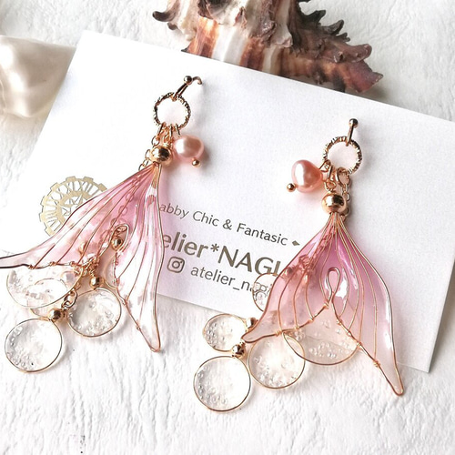 人魚の泡沫ピアス/イヤリング ピアス（フック・チェーン） Atelier 