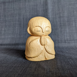 木彫りお地蔵さん5番 彫刻 樂月 通販 11312103｜Creema(クリーマ)