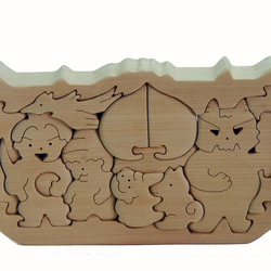 金太郎の木製パズル その他インテリア雑貨 birdwood 通販 6715371