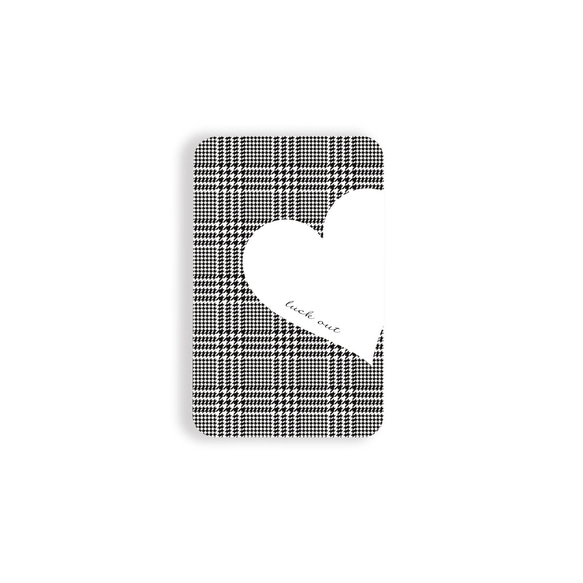 Big Heart♡グレンチェック　モバイルバッテリー 6枚目の画像