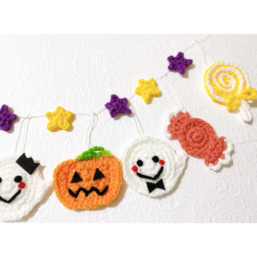 ハロウィンガーランド ガーランド coco. 通販 14311663｜Creema(クリーマ)