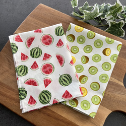 サイズが選べる ♡ ランチョンマット ♡ フルーツ ♡ 果物 ♡スイカ