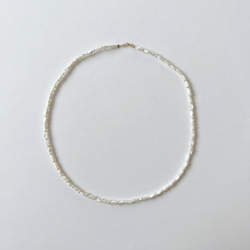 淡水真珠：pearl×shell necklace 7枚目の画像