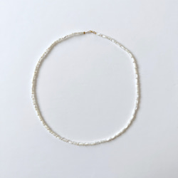 淡水真珠：pearl×shell necklace 1枚目の画像