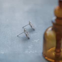 925銀雪花耳環 第4張的照片