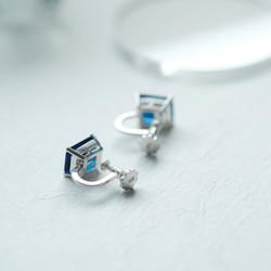 925銀雪花耳環 第11張的照片