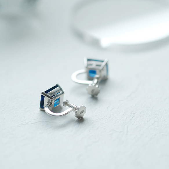 925銀雪花耳環 第11張的照片