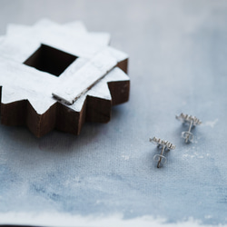 925銀雪花耳環 第8張的照片