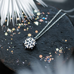 雪花結晶項鍊 925銀 Snowflake Necklace Dainty Jewelry 第6張的照片