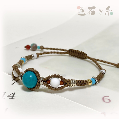 ターコイズのパンジャ ブレスレット Lazward 通販 15952677｜Creema  