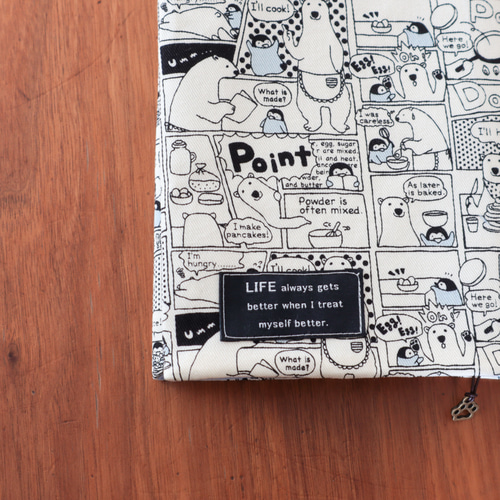 しろくま　バインダーカバー しろくま バインダーカバー バインダー コレクトブック A5 6