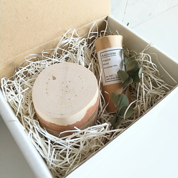 アロマセット【ブレンド精油（Zesty）とシナモンポプリのセット