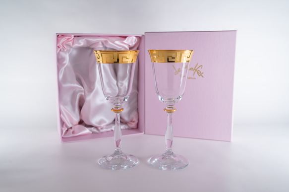 ボヘミアクリスタル ペアグラス ワイングラス de Colfer 通販 14313663