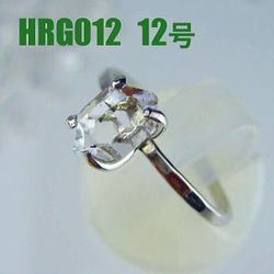 ハーキマー水晶  リング　12号【送料込】NYの鉱山オーナーから買ってます HRG012herkimer　ring 3枚目の画像