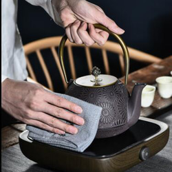 ☆人気が凄じい☆ 煮茶壷 生鉄 鉄瓶 やかん ティーポット 精巧で美しい