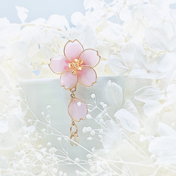 かんざし 桃の花（ピンク）2way 髪飾り かんざし miyabiko 通販