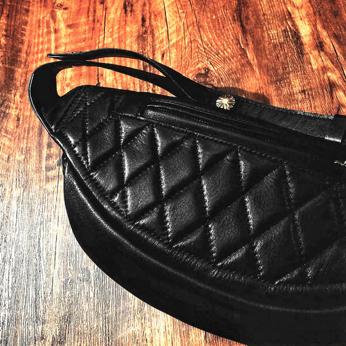 レザーバイカーバッグ1950年代初頭ショルダーバッグ ショルダー