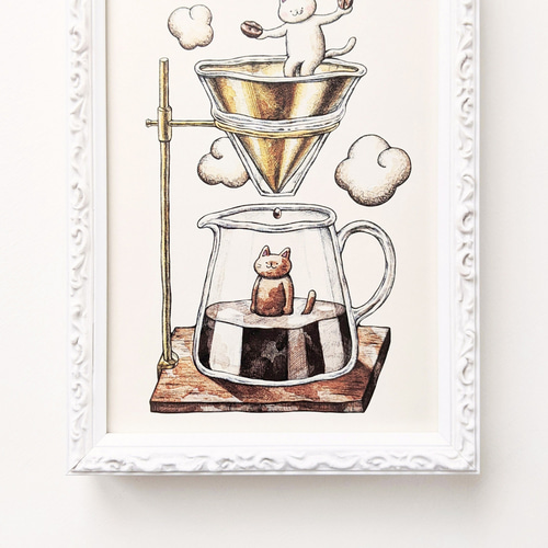 リバーシブル2way！定価1万3千円！プリントアート絵画♡額縁入り 額縁 絵画 プリンセススタイル - メルカリ