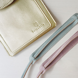 手ぶらで歩ける♪フタ付きスマホポシェット 日本製 (SMA1P)【納期5～11日以内発送】 3枚目の画像