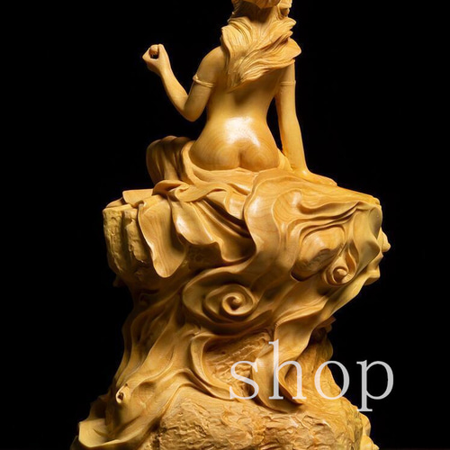 MD175【 極品 木彫り】◇美女◇女神◇ヌード◇美少女 ◇裸婦像 MD175【 極品 木彫り】◇美女◇女神◇ヌード◇美少女 ◇裸婦像