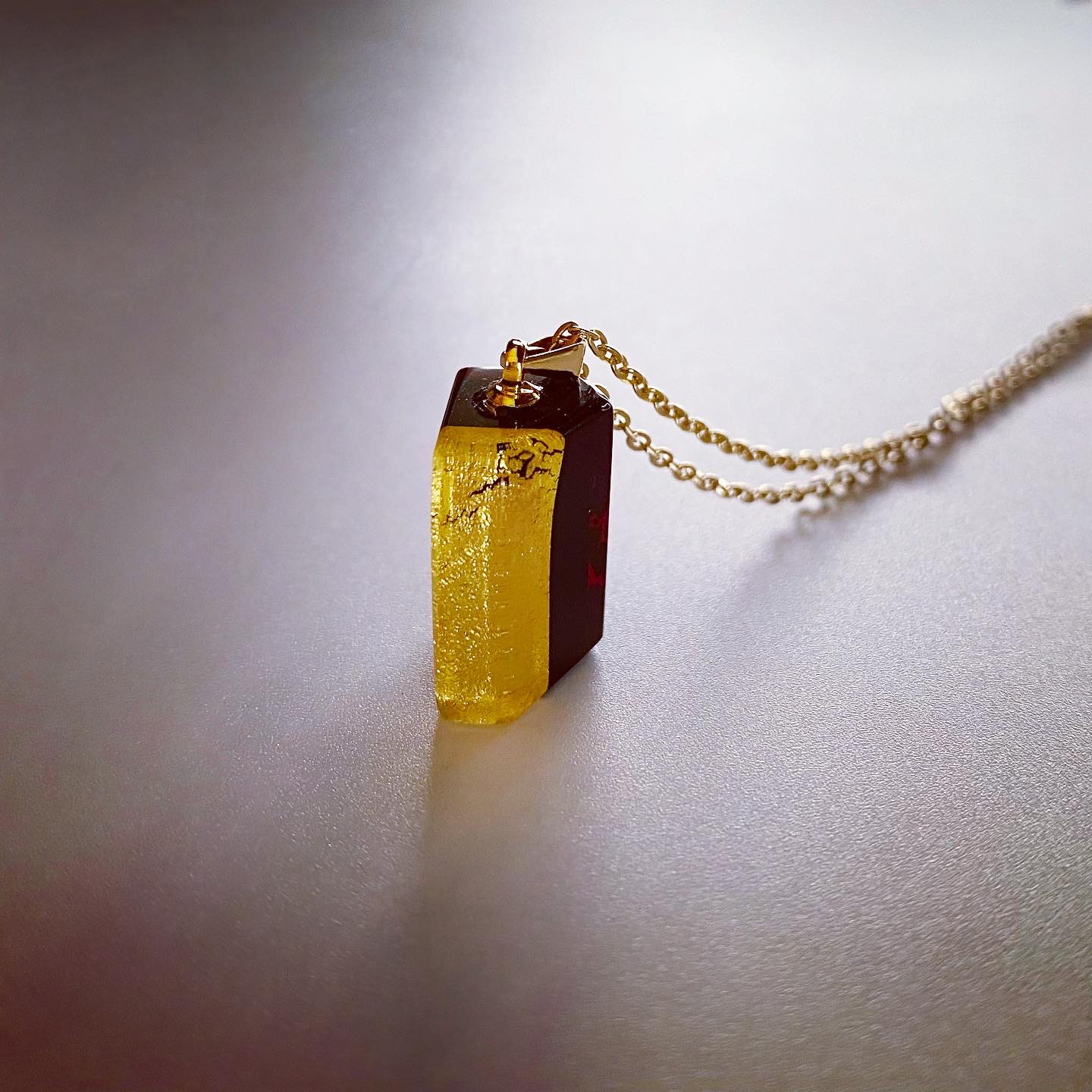 金麗ネックレス　レッド