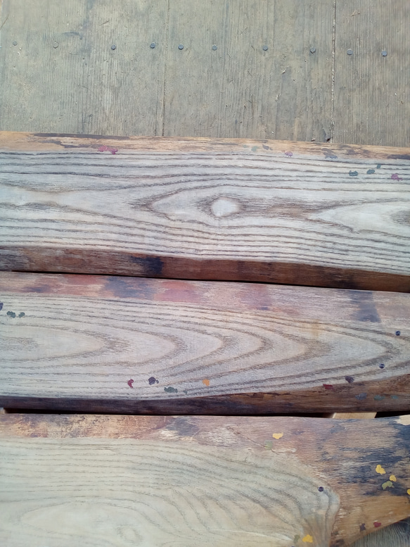 【木製看板製作】トネリコ 檜 / 48cm×77cm 自然塗装 4枚目の画像
