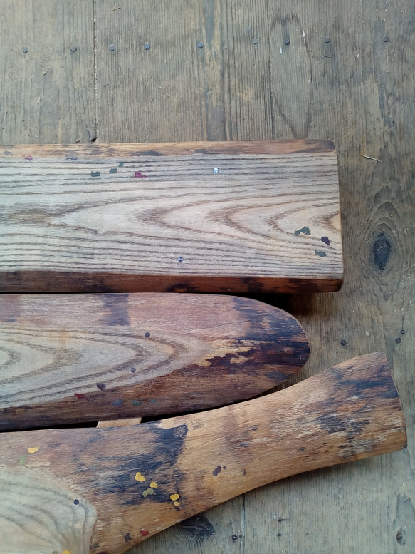 【木製看板製作】トネリコ 檜 / 48cm×77cm 自然塗装 5枚目の画像