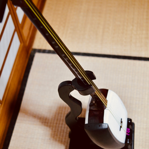 三味線スタンド 木製 組み立て式 手作り 0_6e97e7df378f3a5154c7994275a0