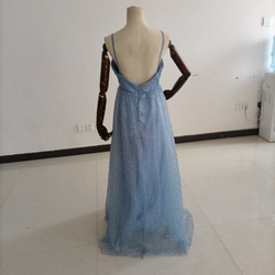 可愛い    カラードレス　ウエディングドレス： ファスナー  キャミソール　エレガント 結婚式/披露宴 9枚目の画像