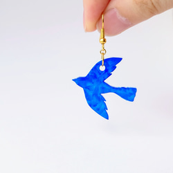 Creema限定 幸せの青い鳥 ペンダント（ゴールド・シルバー金具の選択可） 8枚目の画像