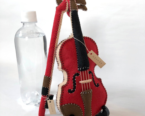 新品デッドストック　トミー　ジュジュ　わたしはバイオリン　楽器　知育玩具 Amazon.com: Vaguelly 1 Set Kids Violin Toy with Bow