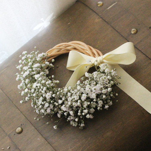 かすみ草ミニハーフリース ドライフラワー petit chocolat 通販