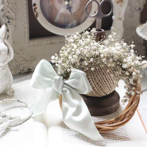 かすみ草ミニハーフリース ドライフラワー petit chocolat 通販