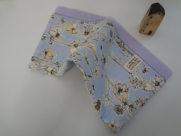 30㎝角*Flower*8重やわらかガーゼハンカチ*1枚 ハンカチ・手ぬぐい 