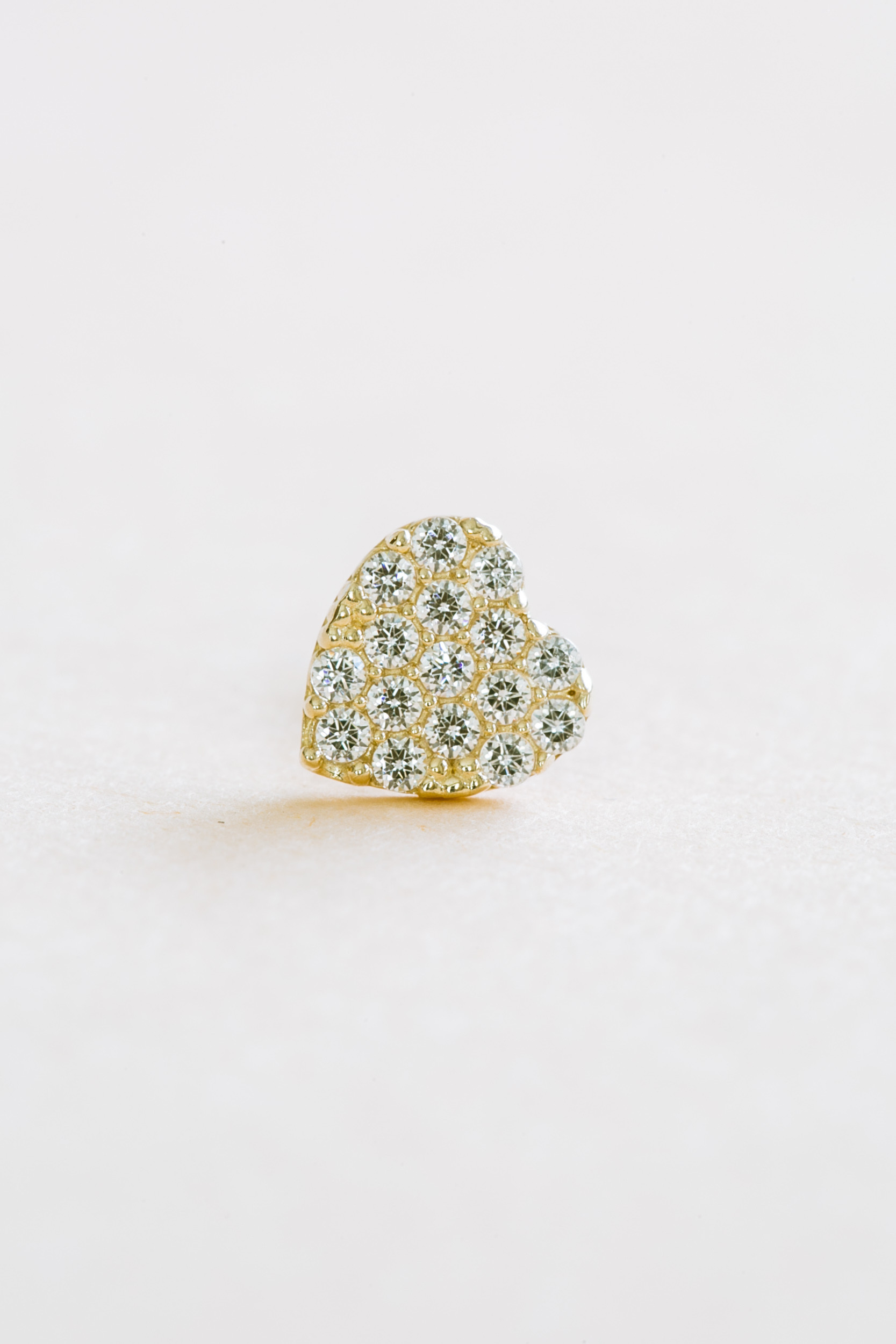 14K金 ゴールド ヘリックス 軟骨 アンチトラガス アウター インナーコンクバーベルイヤリング ピアス