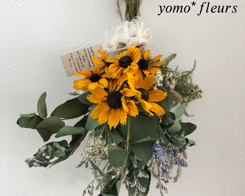 夏☀︎SALE！ブルーファンタジアのハーフリース／ブーケスワッグセット