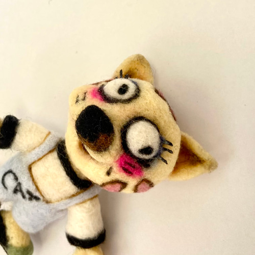Howakero ほわケロ 羊毛フェルト　ねこくん Howakero ほわケロ 羊毛フェルト ねこくん