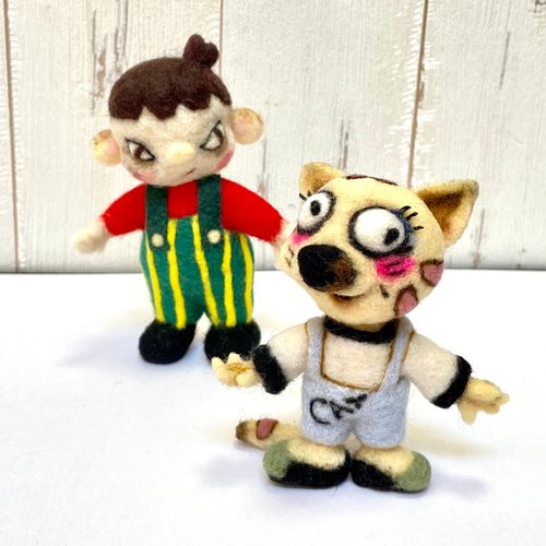 Howakero ほわケロ 羊毛フェルトねこくん