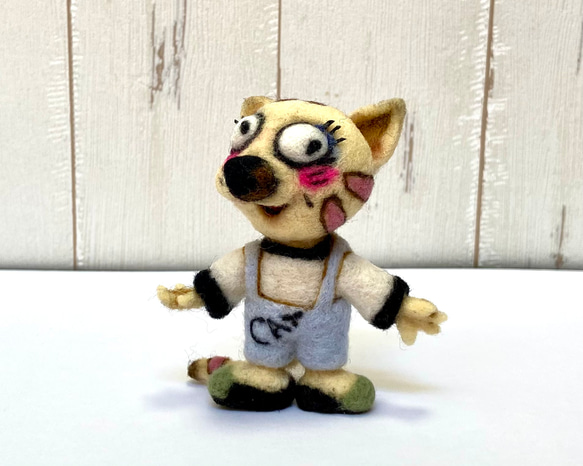 Howakero ほわケロ 羊毛フェルト　ねこくん Howakero ほわケロ 羊毛フェルトねこくん