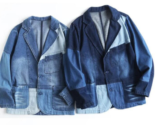 アメリヴィンテージ　テーラードデニムジャケット アメリヴィンテージ テーラードデニムジャケット BACK DENIM