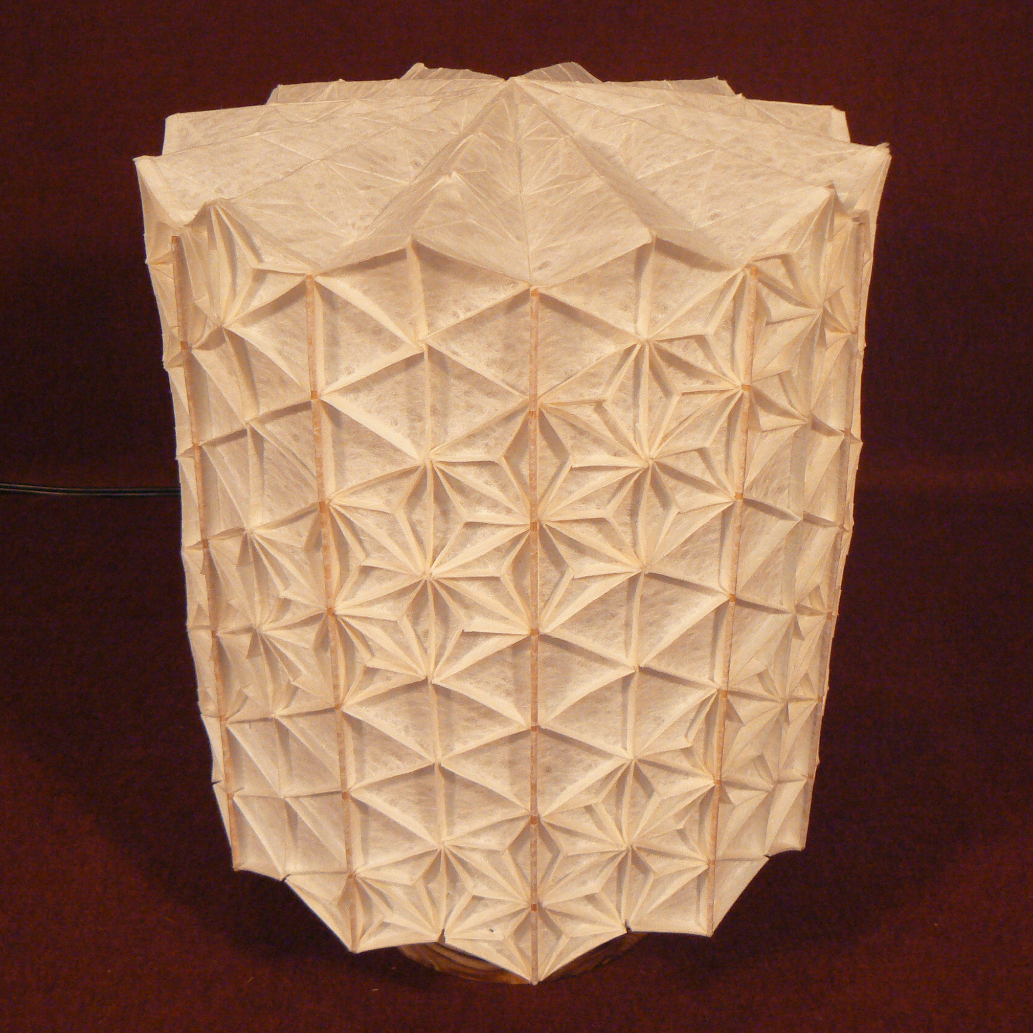 和紙の手作りランプシェード 美濃和紙使用 [柄] 1-1 どこにもない癒し