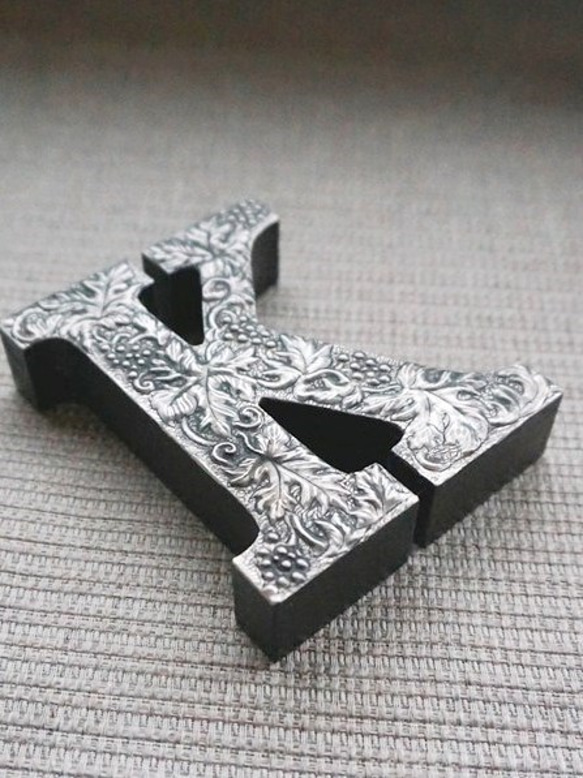 アルファベット装飾「K」 3枚目の画像