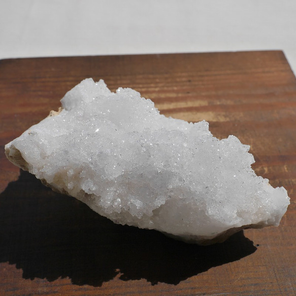 天然石 約202g約95×高46ｍｍモロッコ産水晶原石クラスターヘッド水晶ポイント結晶群生[mro-220720-01] 14枚目の画像