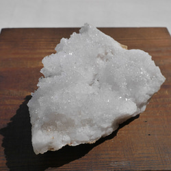天然石 約202g約95×高46ｍｍモロッコ産水晶原石クラスターヘッド水晶ポイント結晶群生[mro-220720-01] 12枚目の画像