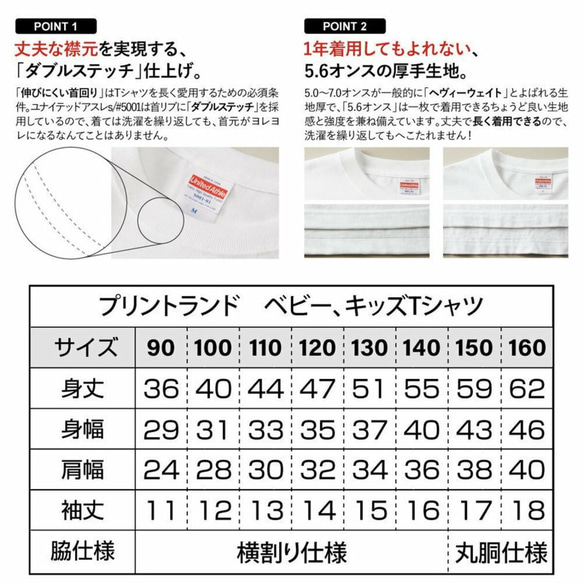 名入れTシャツ 【 Tシャツ 親子Tシャツ ファミリー 家族写真 撮影 リンクコー 8枚目の画像