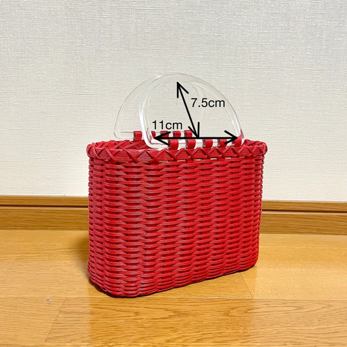 ビビッドカラー追加!】夏にぴったり!カラフルでシンプルなカゴ ビビッドカラー追加!】夏にぴったり!カラフルでシンプルなカゴ