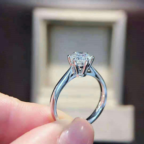 指輪 ダイヤモンド D1.00ct プラチナ 一粒 ダイヤ リン 指輪・リング 